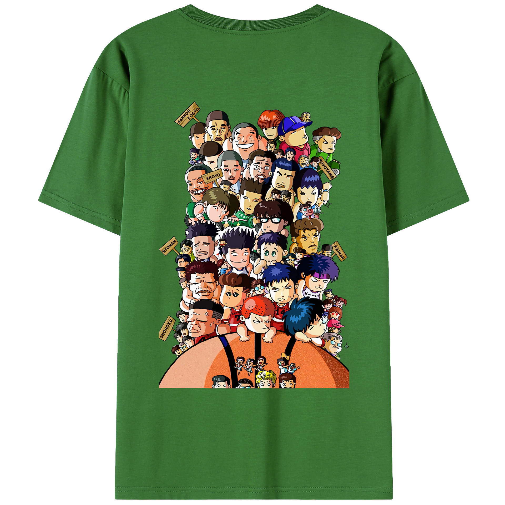 （画像用） SLAM DUNK／スラムダンク レディース半袖Tシャツ(バックプリント)